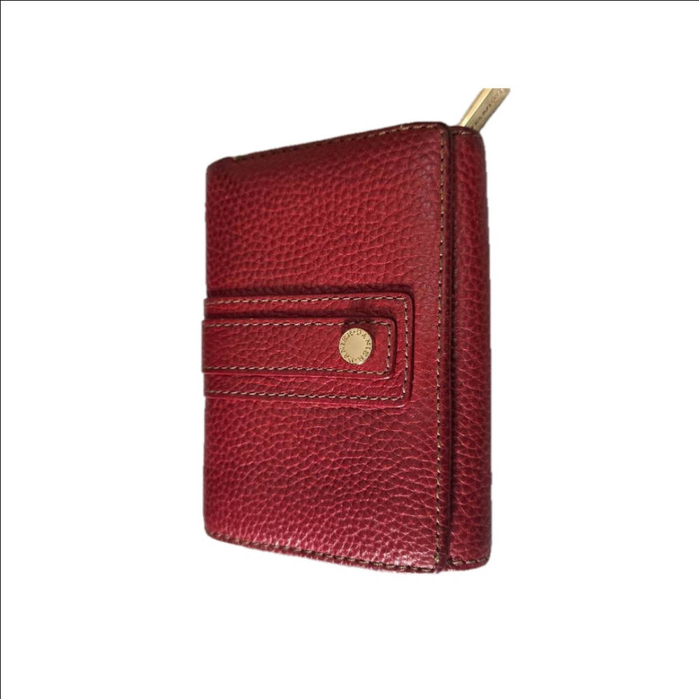 Women's DANIER Leather Wallet Red One size